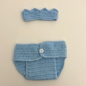 0-6 Months Baby Boy Photography Set